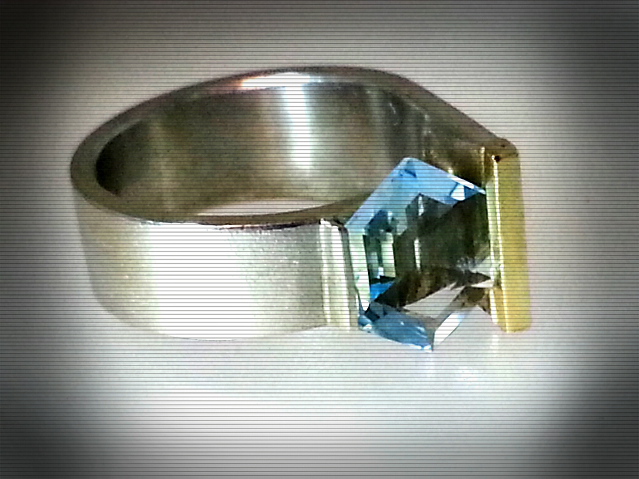Ring Aquamarin bearb.