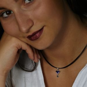 Halsreif mit Tansanit